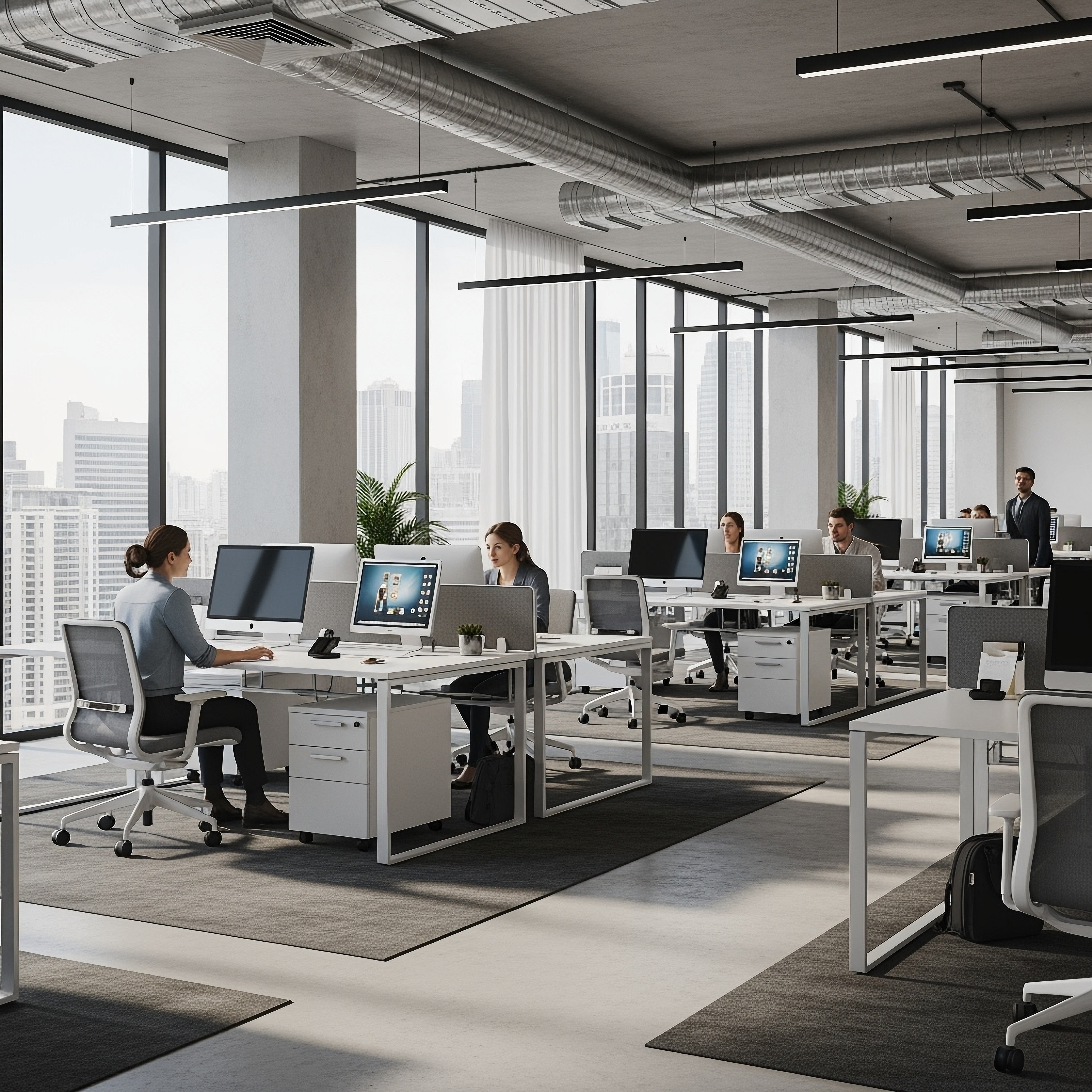 Institutional office visual