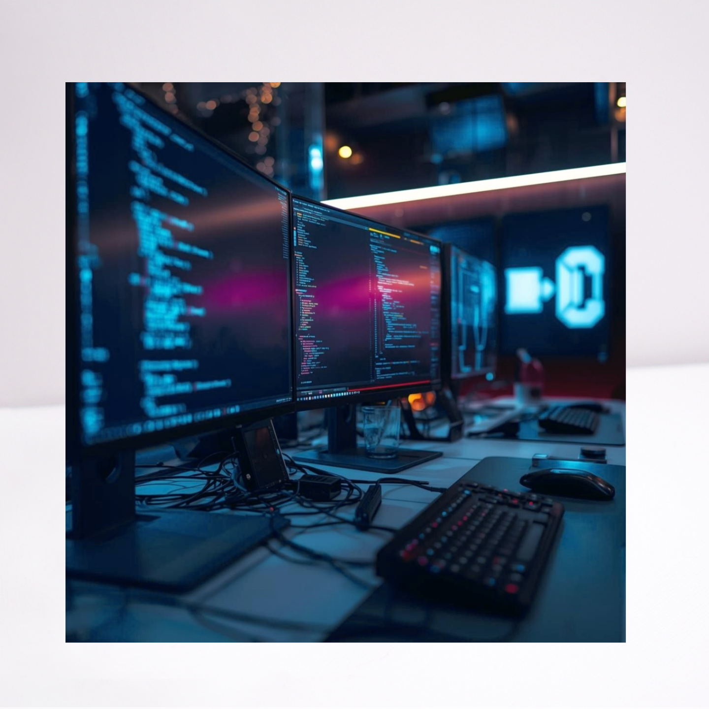 Technology infrastructure visual